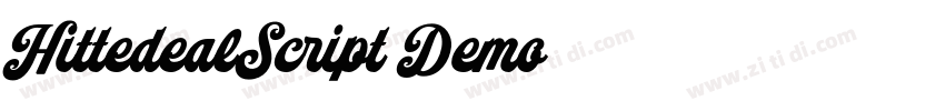 HittedealScript Demo字体转换